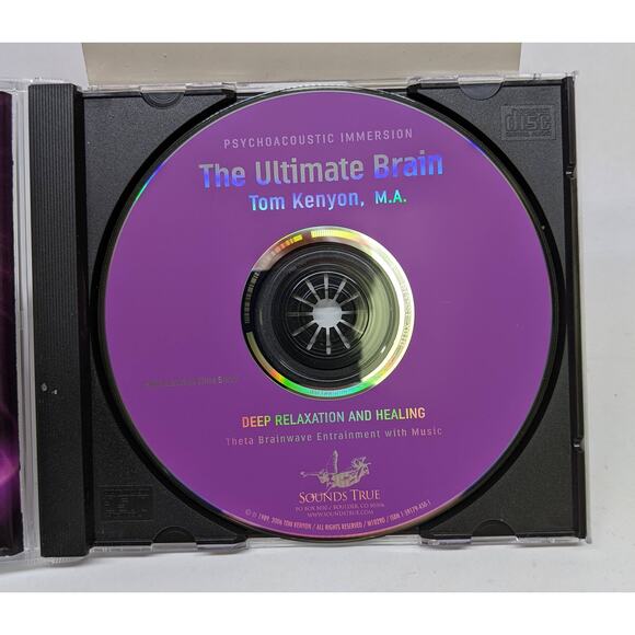 The Ultimate Brain CD - "Deep Relaxation and Healing" - Psychoacoustic Immersion - Picture 2 of 3